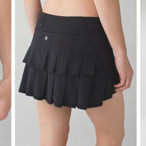 Lululemon Pace Setter Skirt - Black - Size 4